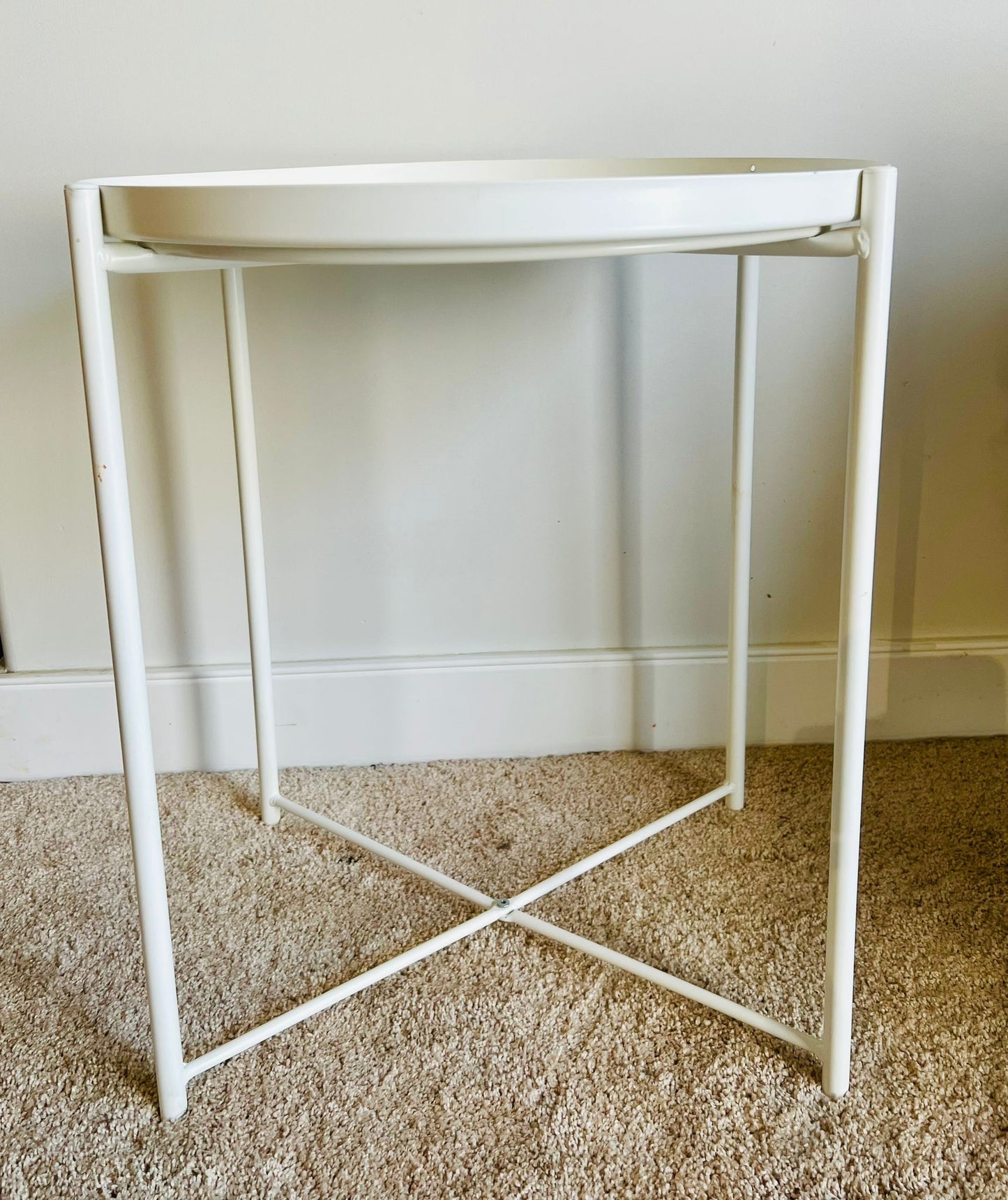 White Metal Table 1 unit